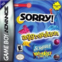 Aggravation / Sorry / Scrabble Jr - GameBoy Advance