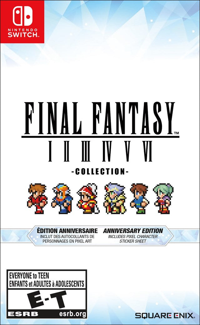 Final Fantasy I-VI Collection: Anniversary Edition - Nintendo Switch