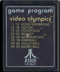 Video Olympics [Text # Side Label] - Atari 2600