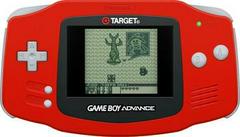 Red Target Gameboy Advance System - GameBoy Advance