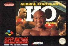George Foreman's KO Boxing - PAL Super Nintendo