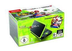 New Nintendo 2DS XL Black + Lime Green [Mario Kart 7 Pre-installed] - PAL Nintendo 3DS