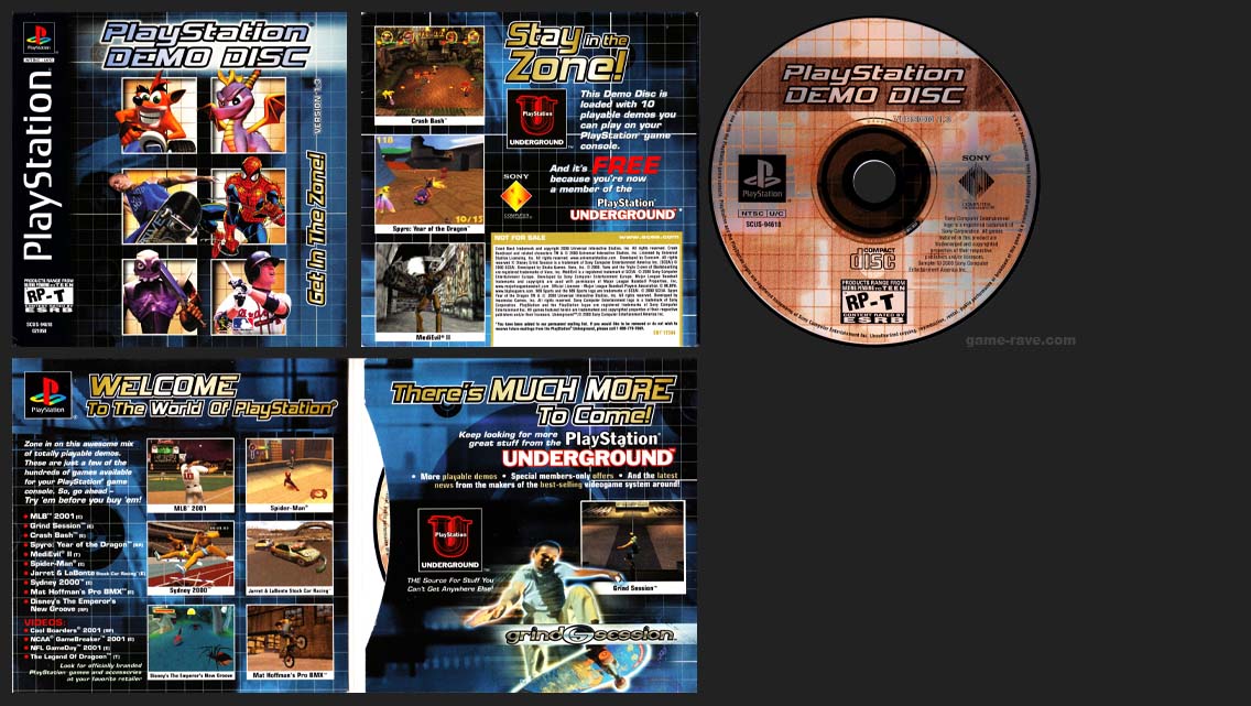Playstation Demo Discs - Playstation