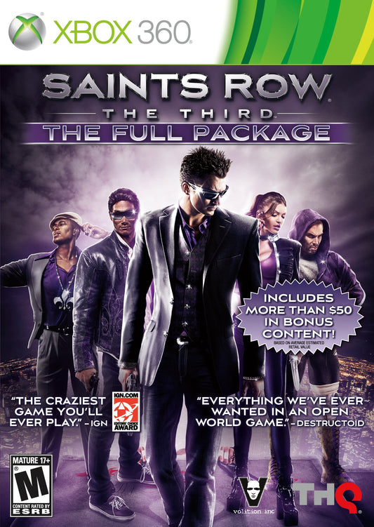 Saints Row: The Third: The Full Package - PAL Xbox 360