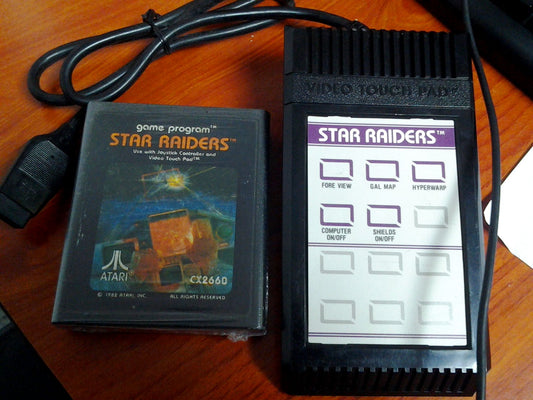 Star Raiders Video Touch Pad - Atari 2600