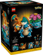 1-Up Retro Video Games - Lego Venusaur, Charizard and Blastoise #72153 - Collectible - Model Kit